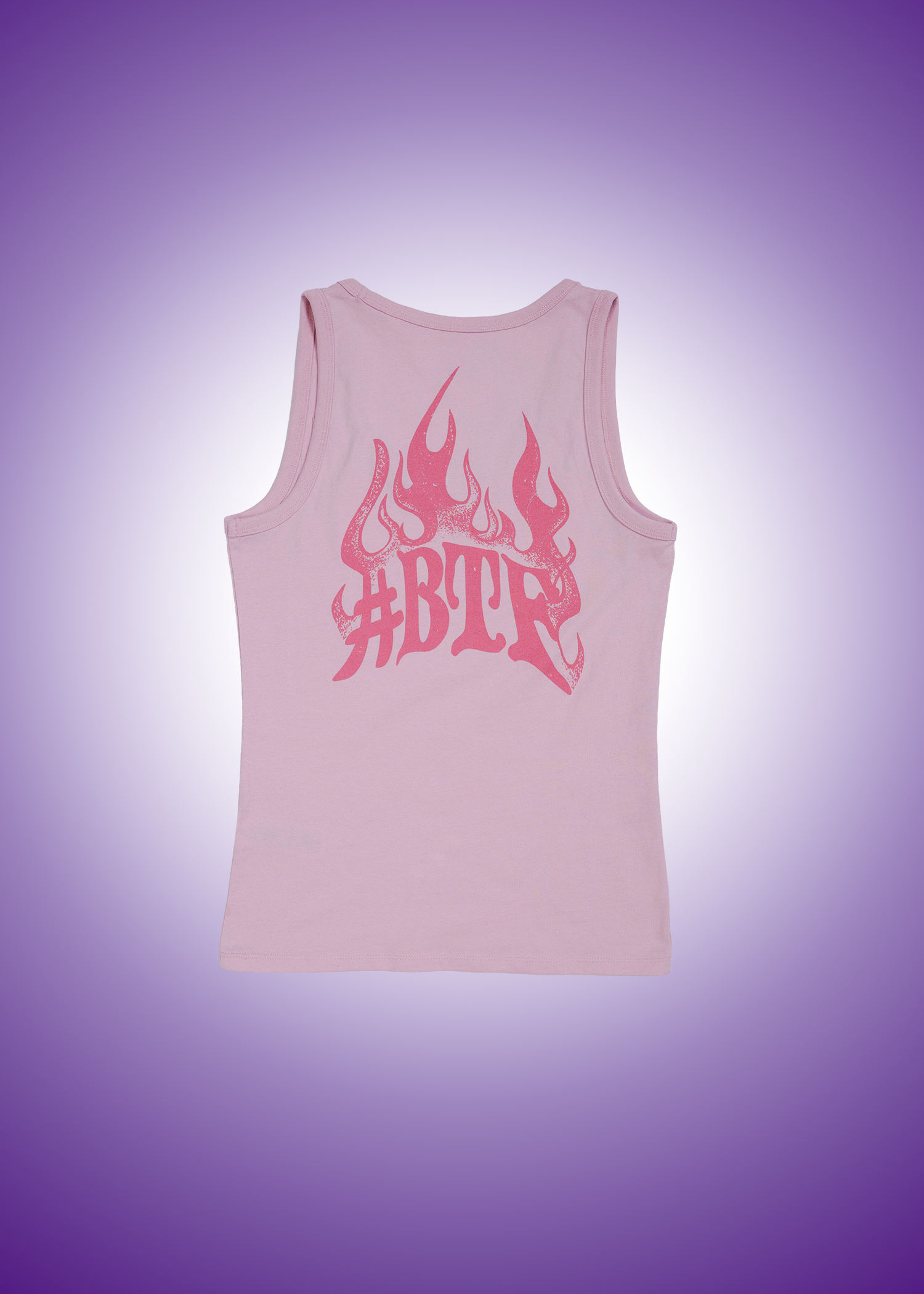 #BTF FLAMES TANKTOP PINK