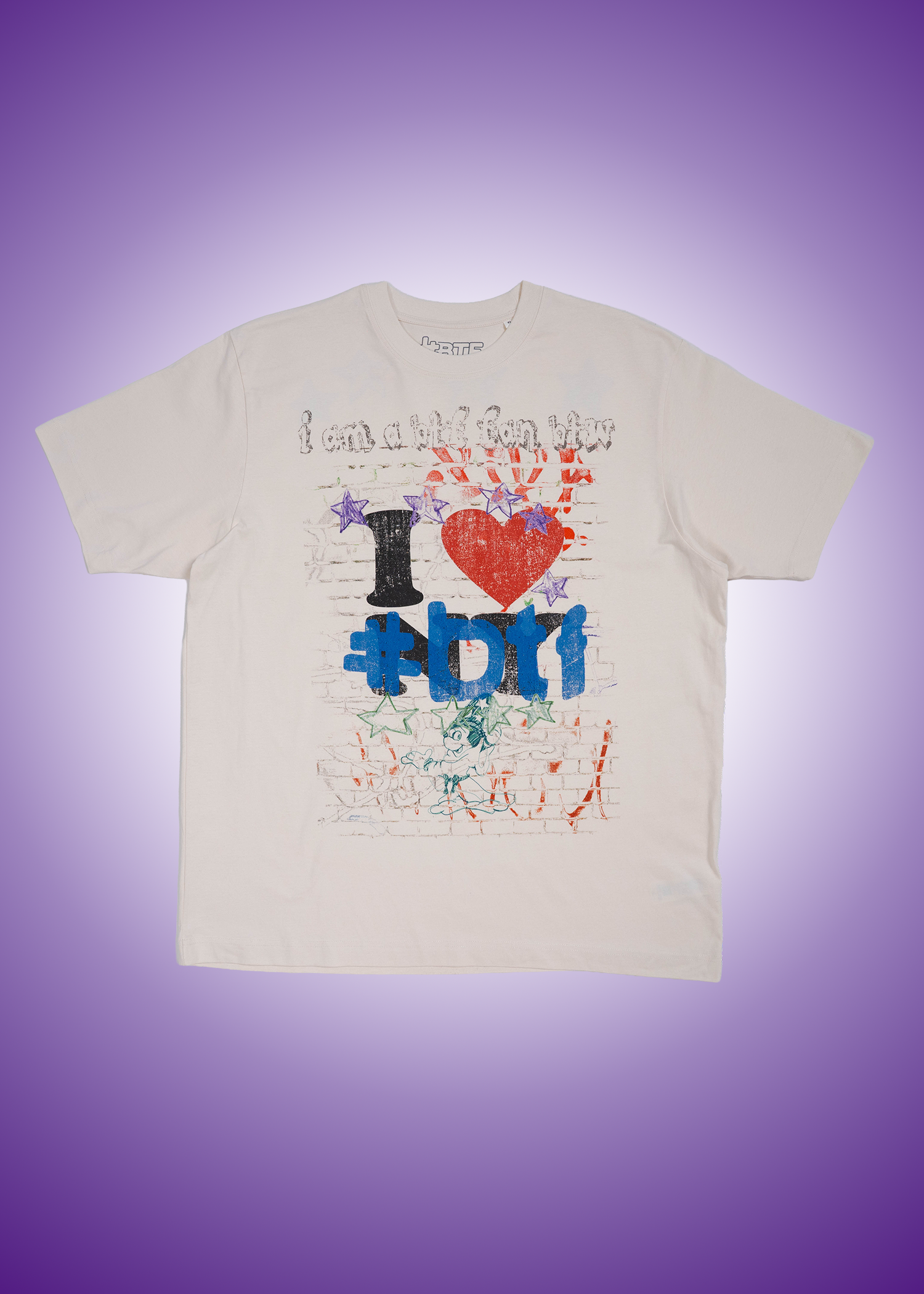 I LOVE #BTF GRAFFITI TEE