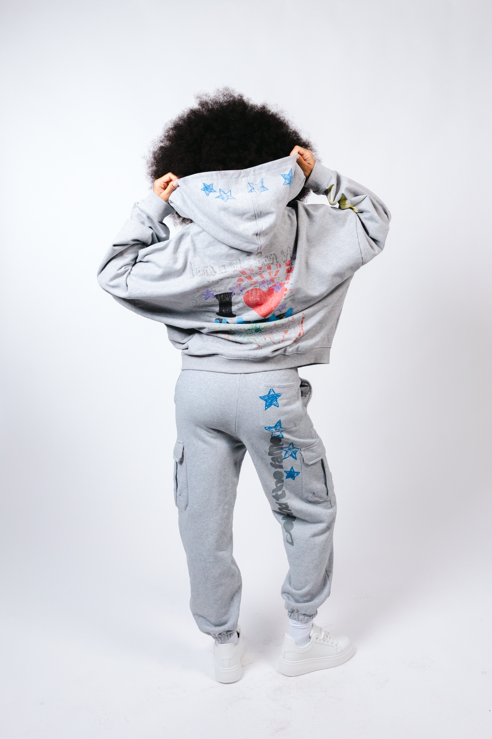 I LOVE #BTF GRAFFITI PANTS