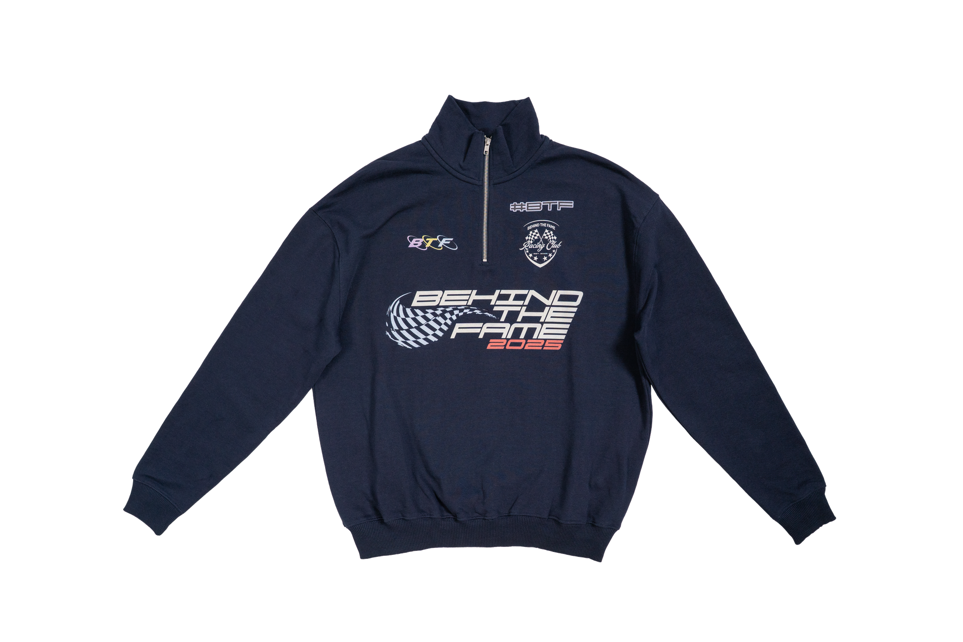 #BTF RACING CLUB POLO ZIP HOODIE