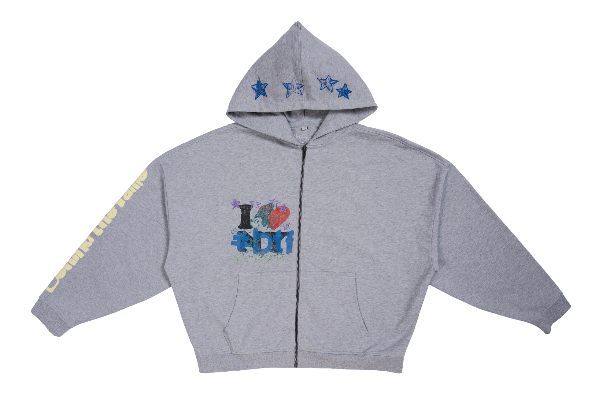 I LOVE #BTF GRAFFITI HOODIE