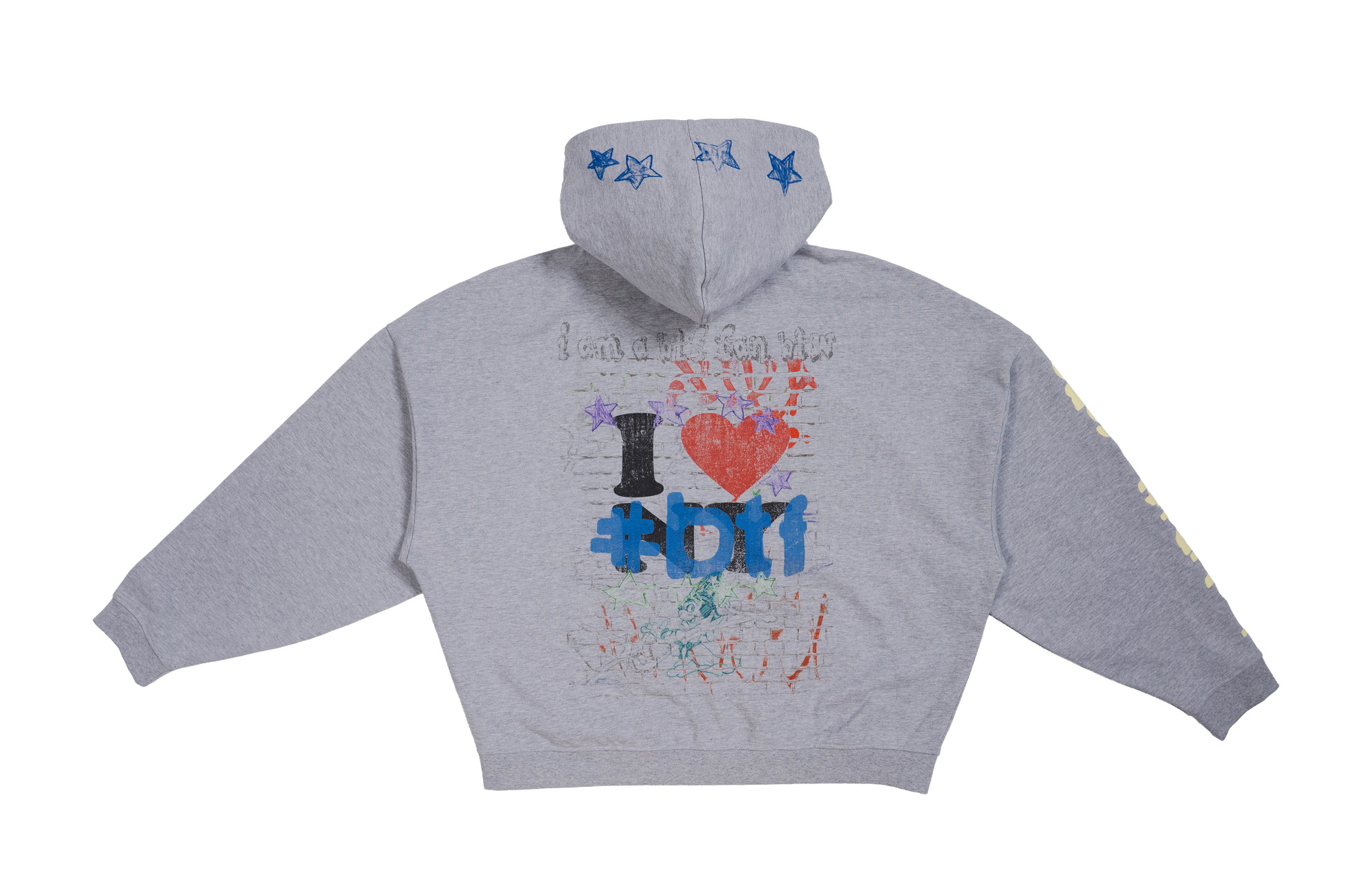 I LOVE #BTF GRAFFITI HOODIE