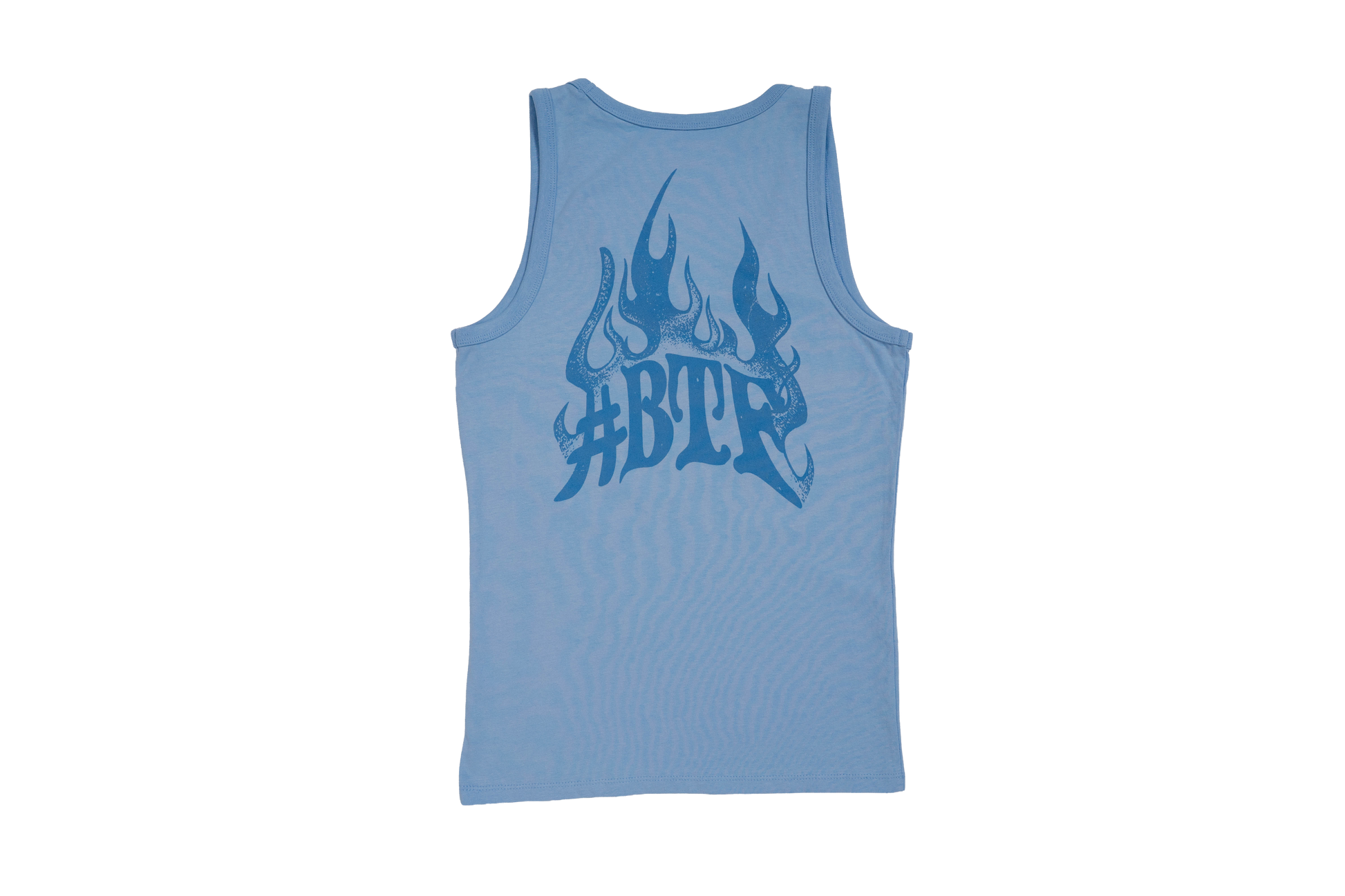 #BTF FLAMES TANKTOP BLUE