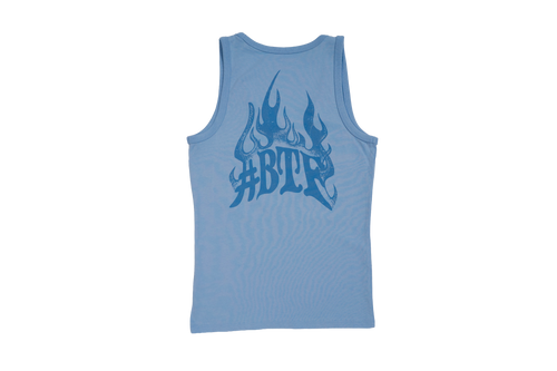 #BTF FLAMES TANKTOP BLUE