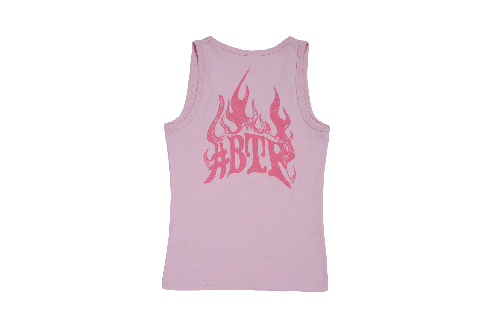 #BTF FLAMES TANKTOP PINK