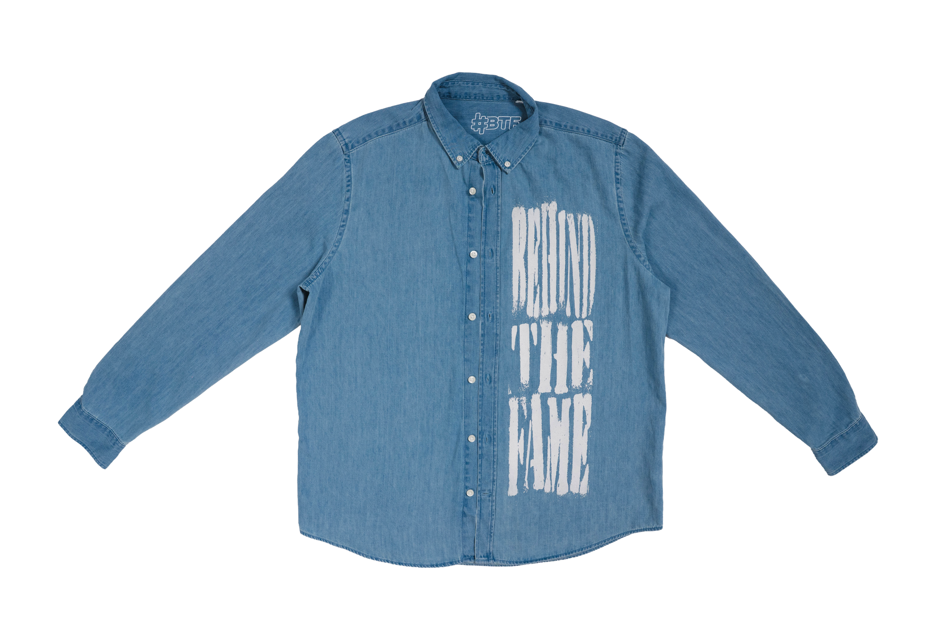 #BTF SMILE DENIM SHIRT