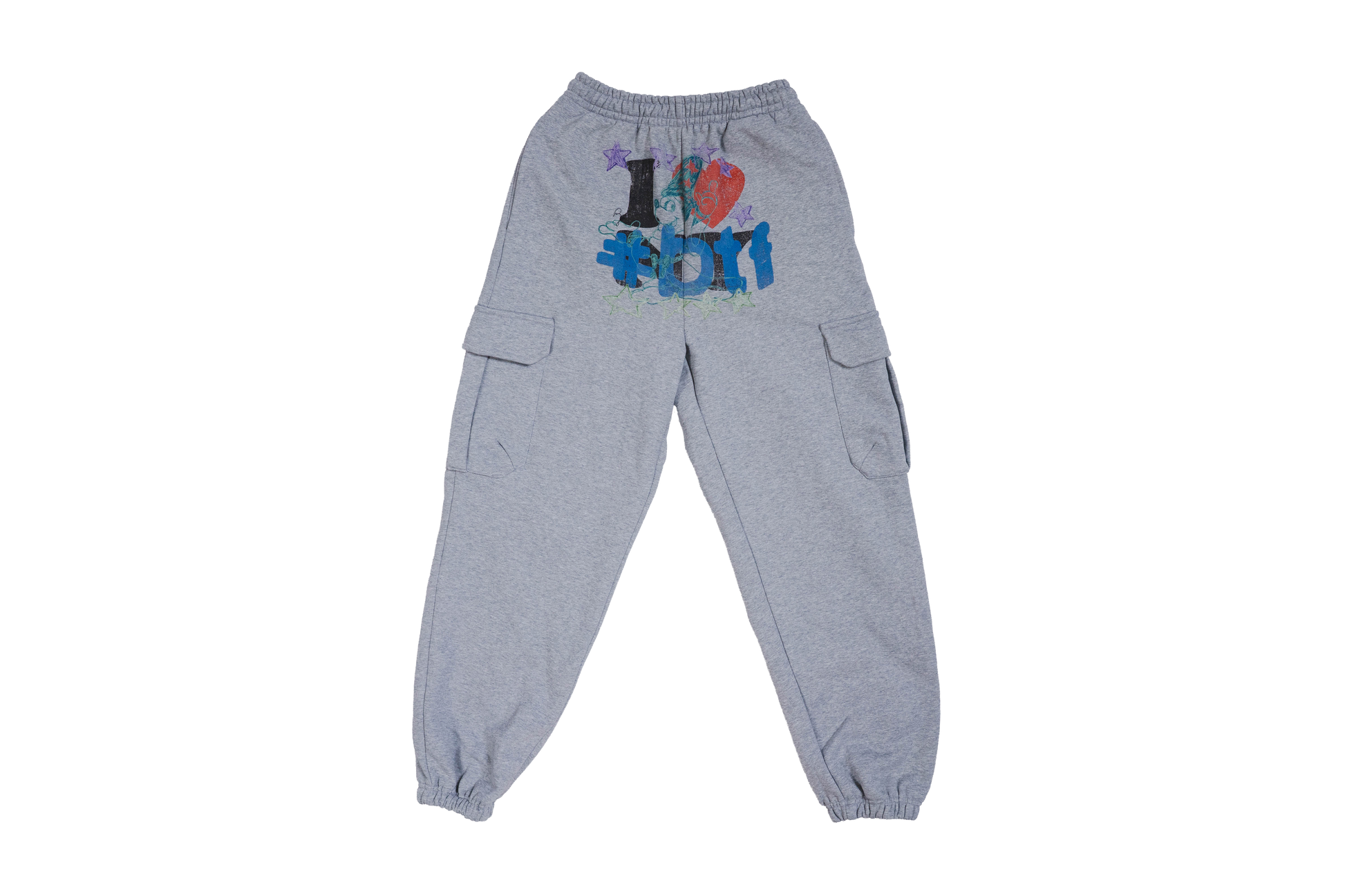 I LOVE #BTF GRAFFITI PANTS