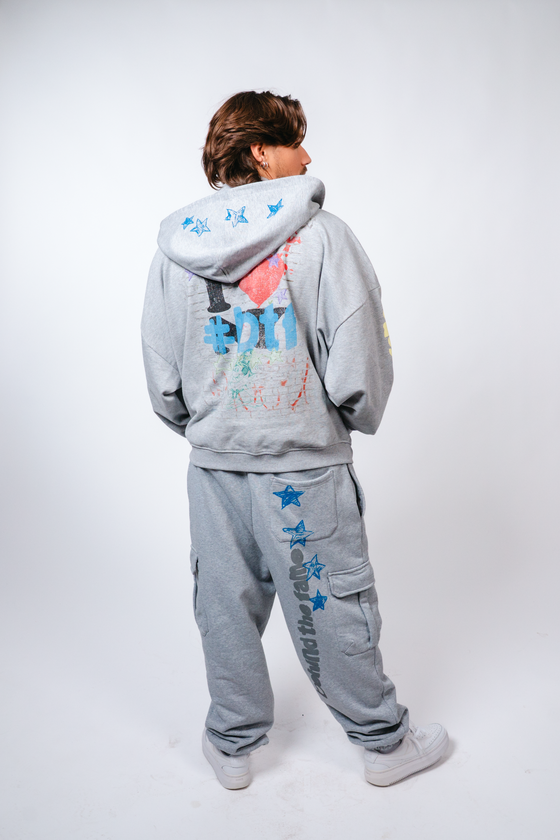 I LOVE #BTF GRAFFITI HOODIE