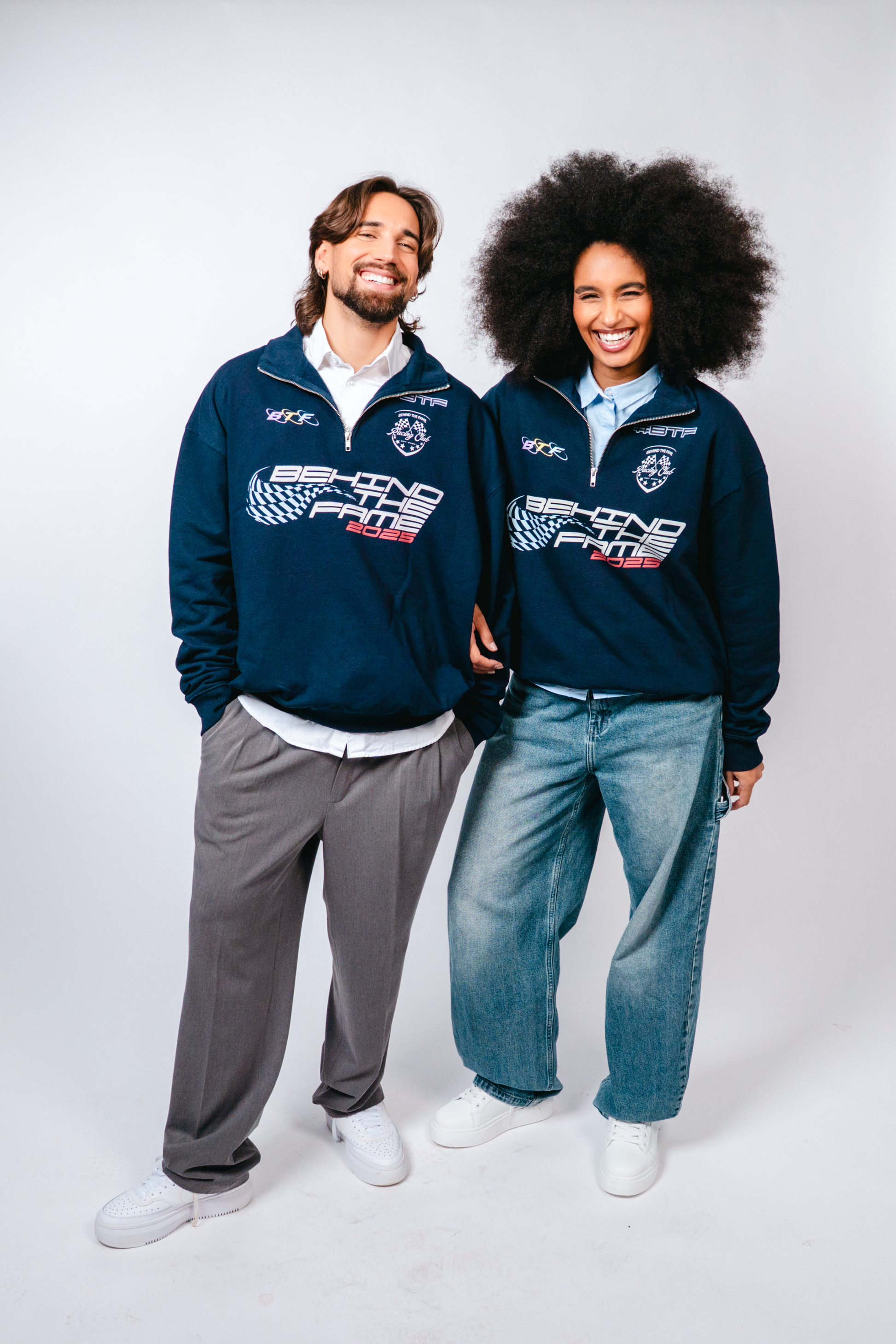 #BTF RACING CLUB POLO ZIP HOODIE