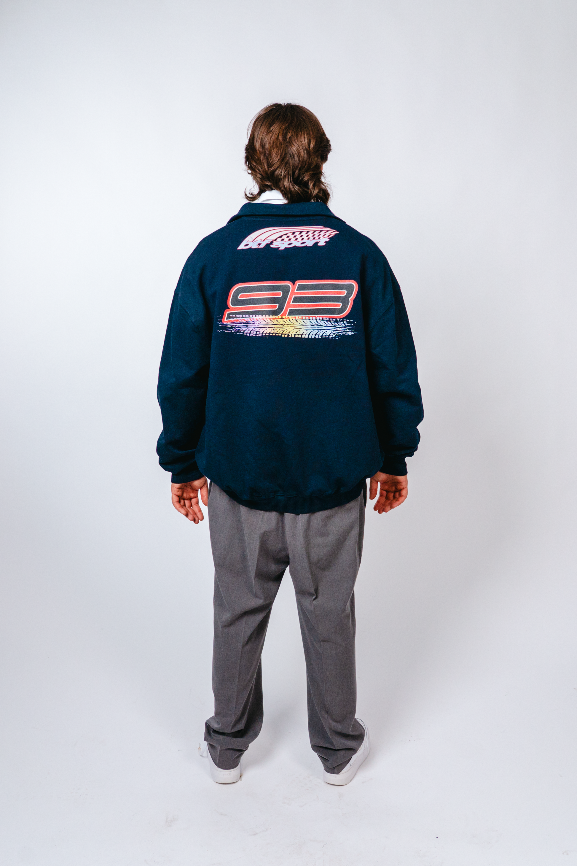 #BTF RACING CLUB POLO ZIP HOODIE