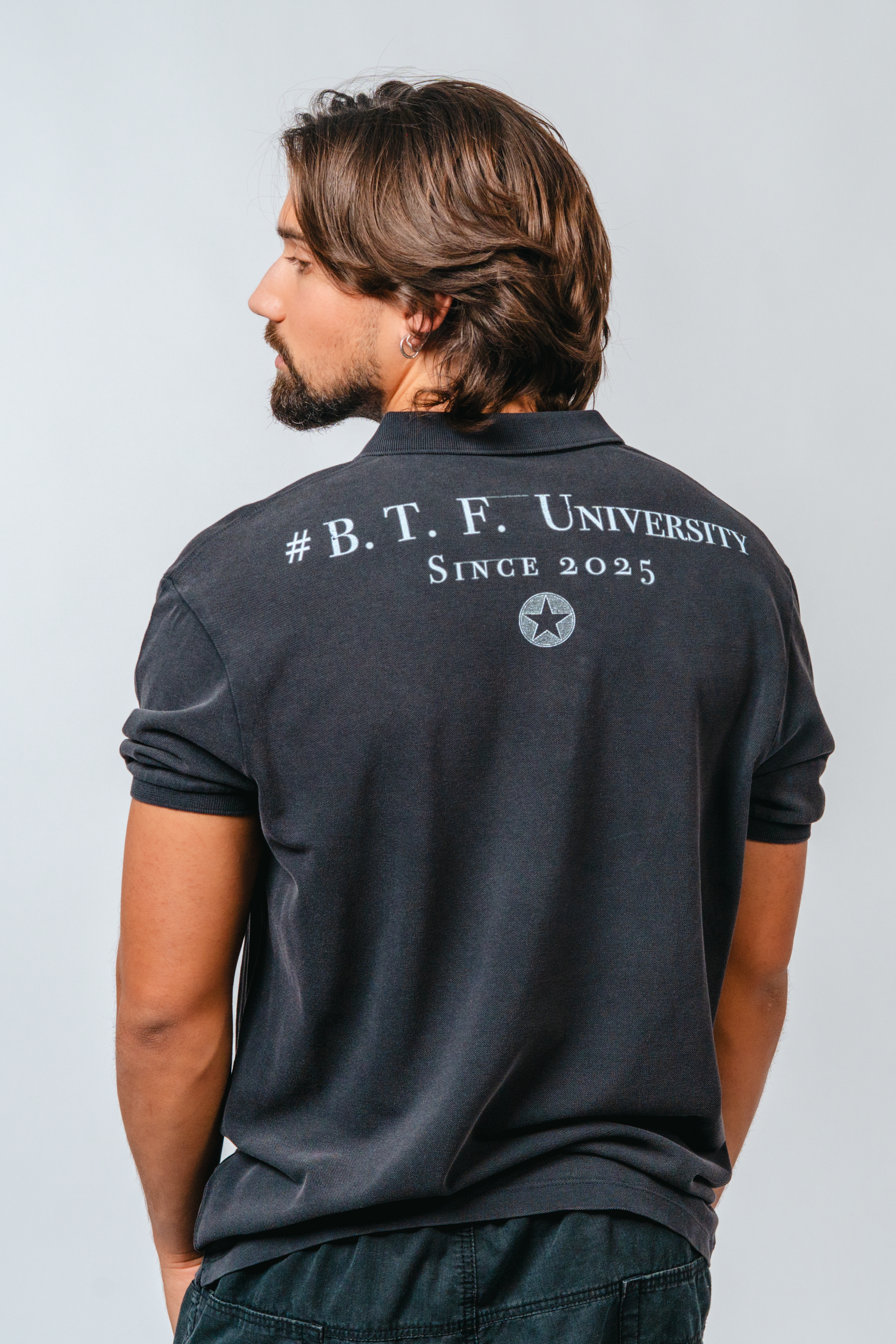 #BTF UNIVERSITY POLO TEE